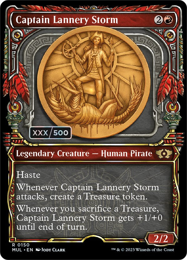 Captain Lannery Storm (Serial Numbered) (150) [March of the Machine: Multiverse Legends]