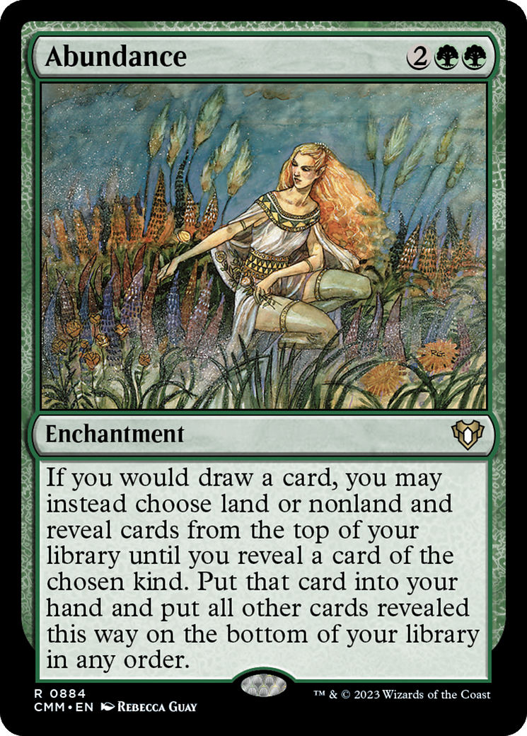 Abundance (884) [Commander Masters]