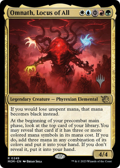 Omnath, Locus of All (249) (Promo Pack: March of the Machine)