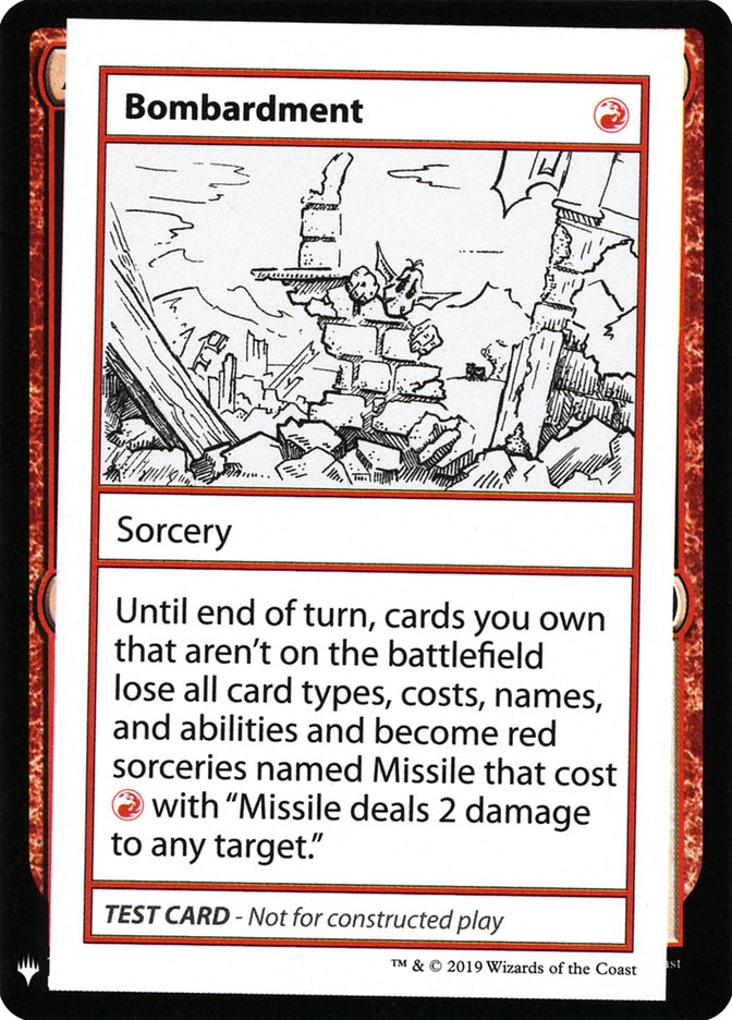 Bombardment [Mystery Booster: Convention Edition Exclusives]