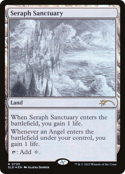 Seraph Sanctuary (Sketch Showcase) (733) (Secret Lair Drop Series)