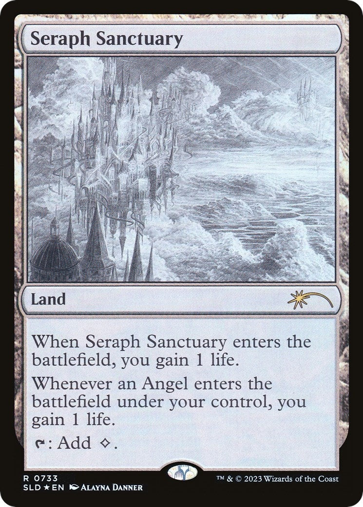 Seraph Sanctuary (Sketch Showcase) (733) (Secret Lair Drop Series)