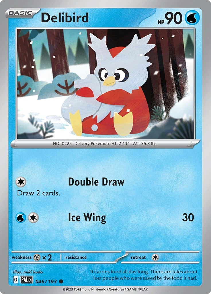 Image for Delibird (046/193) [SV02: Paldea Evolved] - Pokemon