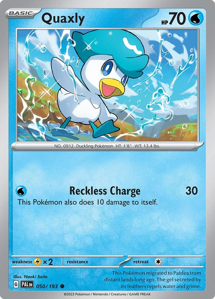 Image for Quaxly (050/193) [SV02: Paldea Evolved] - Pokemon