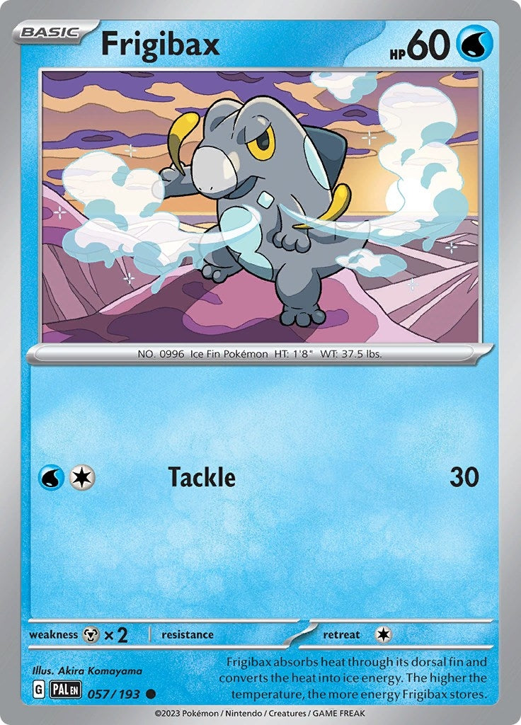 Image for Frigibax (057/193) [SV02: Paldea Evolved] - Pokemon
