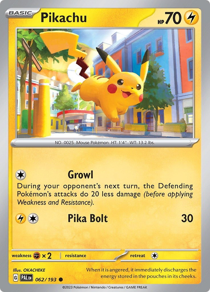 Image for Pikachu (062/193) [SV02: Paldea Evolved] - Pokemon