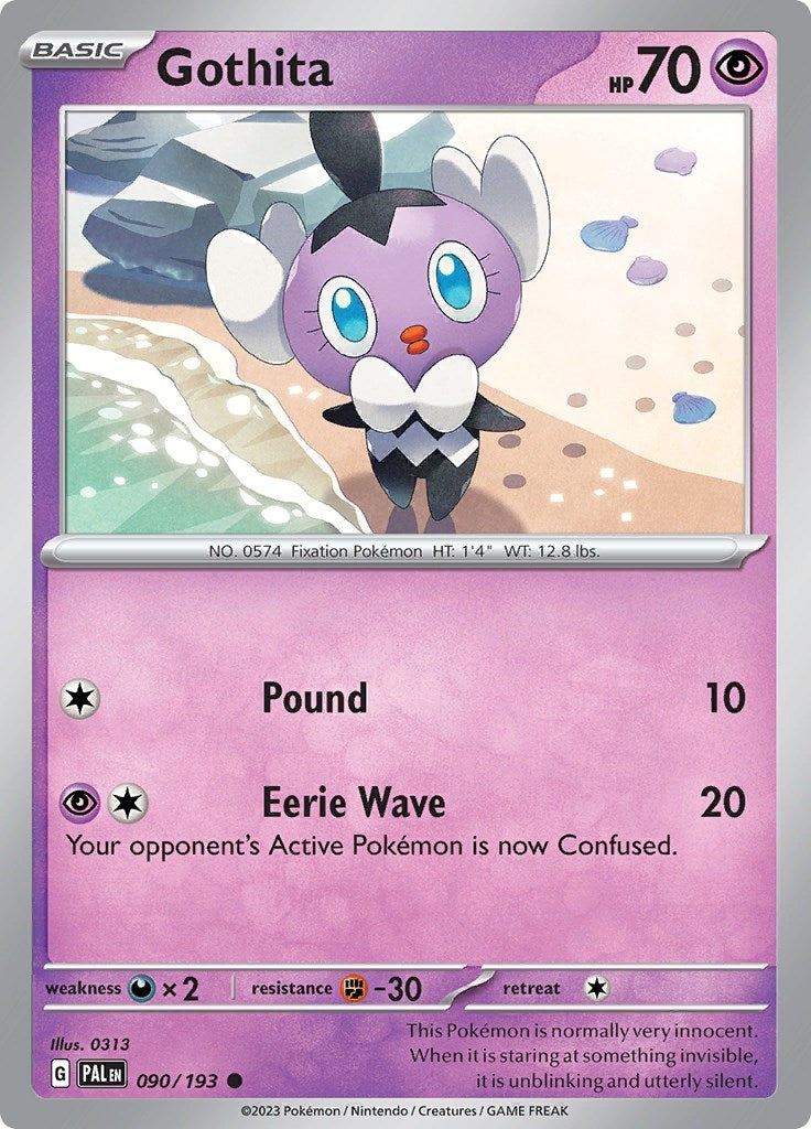 Image for Gothita (090/193) [SV02: Paldea Evolved] - Pokemon