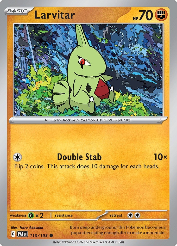 Image for Larvitar (110/193) [SV02: Paldea Evolved] - Pokemon