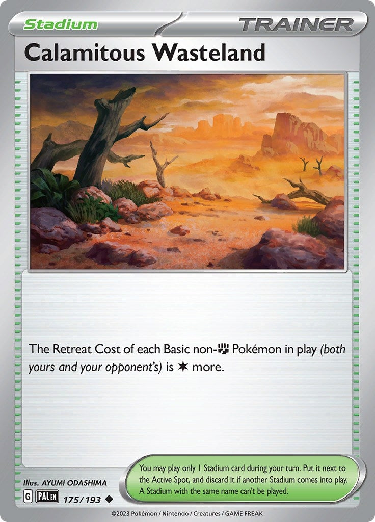 Image for Calamitous Wasteland (175/193) [SV02: Paldea Evolved] - Pokemon