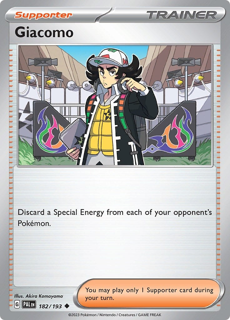 Image for Giacomo (182/193) [SV02: Paldea Evolved] - Pokemon