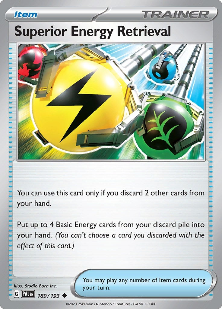 Image for Superior Energy Retrieval (189/193) [SV02: Paldea Evolved] - Pokemon