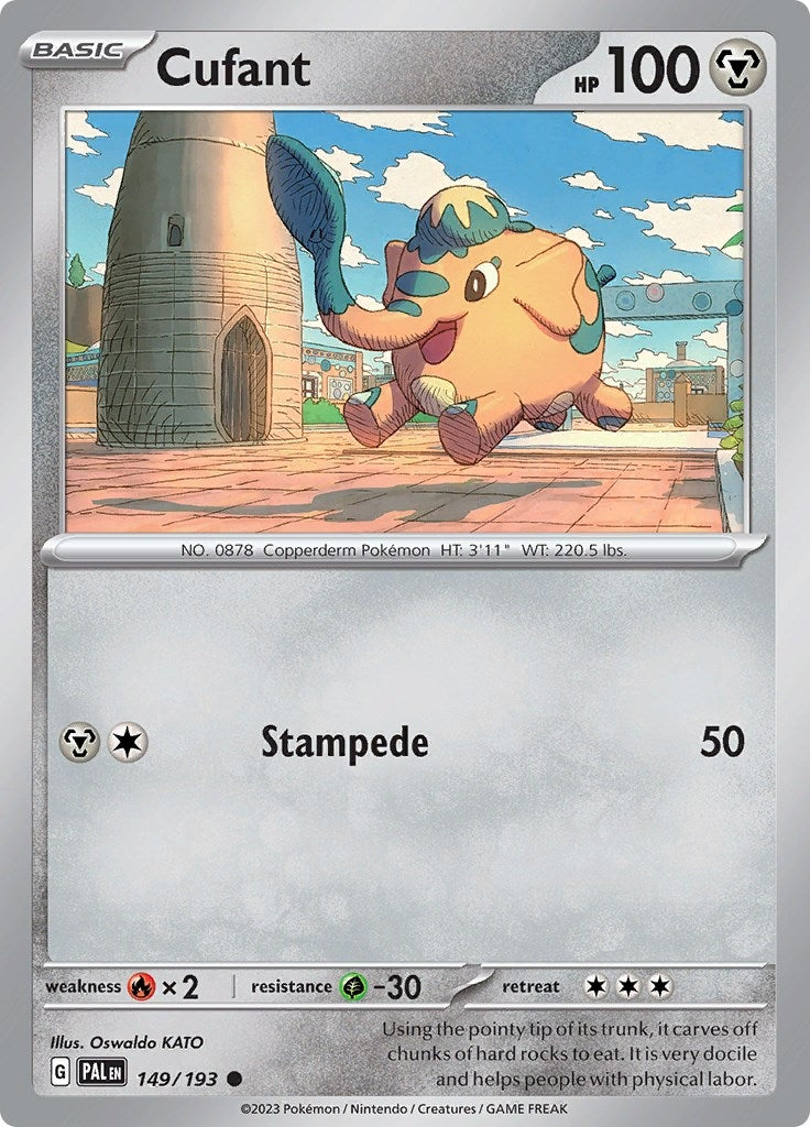 Image for Cufant (149/193) [SV02: Paldea Evolved] - Pokemon