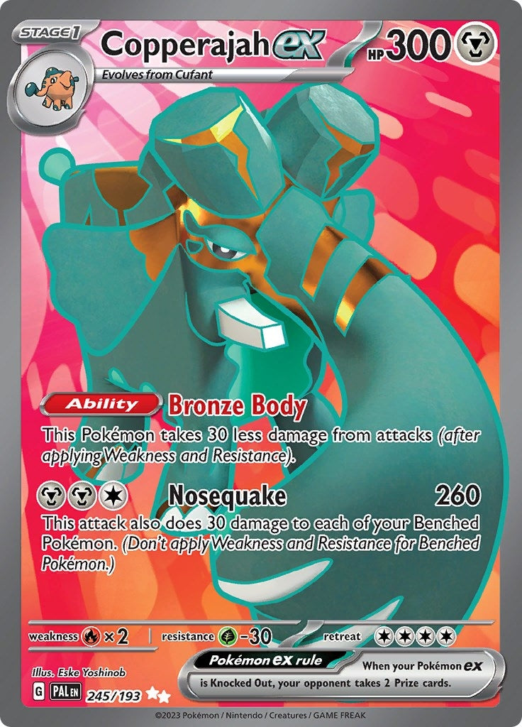 Image for Copperajah ex (245/193) [SV02: Paldea Evolved] - Pokemon