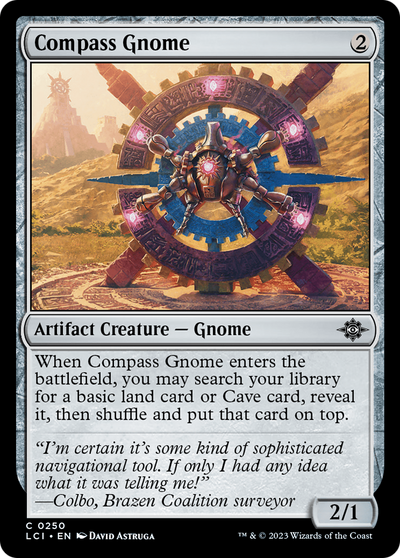 Compass Gnome (250) [The Lost Caverns of Ixalan]