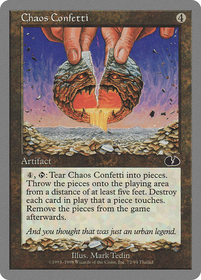 Chaos Confetti (72) [Unglued]