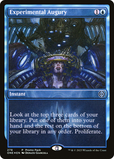Experimental Augury (278) (Promo Pack: Phyrexia: All Will Be One)