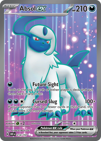 Absol ex (215/197) [Scarlet & Violet: Obsidian Flames]