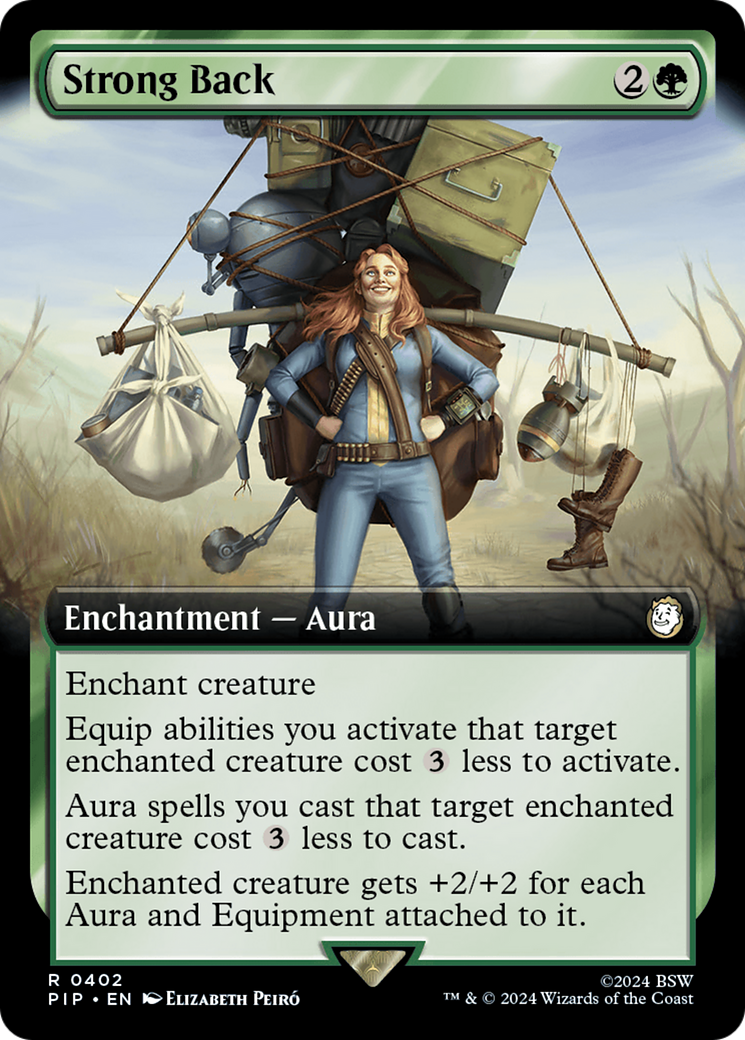 Strong Back (Extended Art) (402) (Universes Beyond: Fallout)