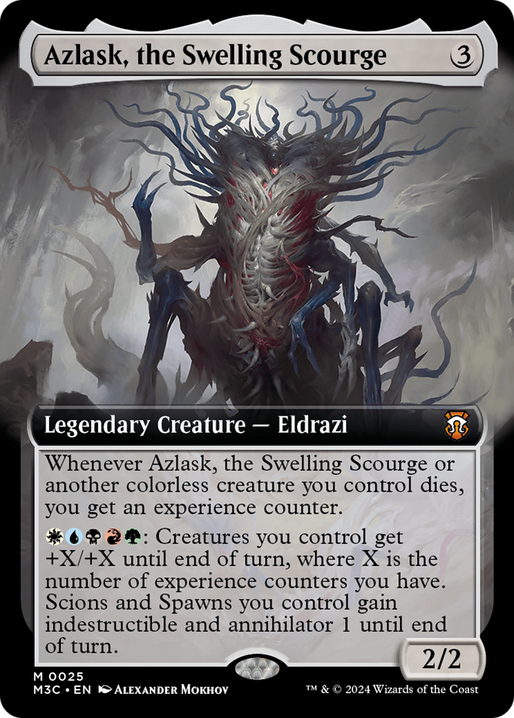 Azlask, the Swelling Scourge (Extended Art) (25) [Modern Horizons 3]