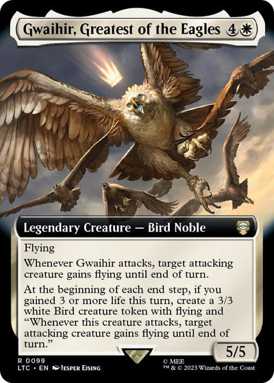Gwaihir, Greatest of the Eagles (Extended Art) (99) (Commander: The Lord of the Rings: Tales of Middle-earth)