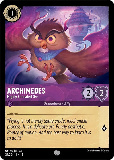 Archimedes - Highly Educated Owl (36/204) (The First Chapter)