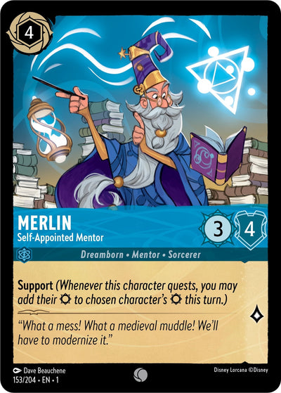Merlin - Self-Appointed Mentor (153/204) (The First Chapter)