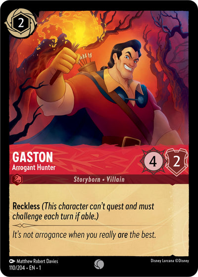 Gaston - Arrogant Hunter (110/204) (The First Chapter)