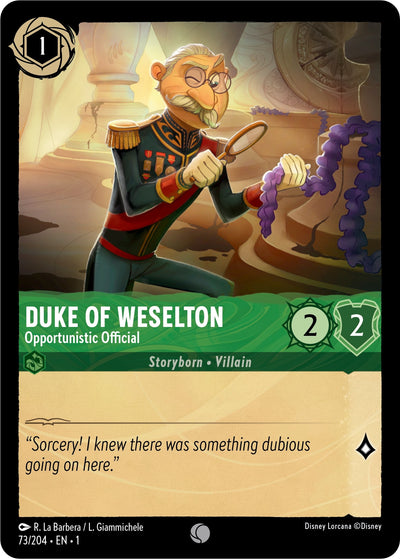 Duke of Weselton - Opportunistic Official (73/204) (The First Chapter)