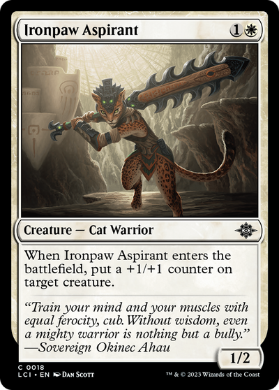 Ironpaw Aspirant (18) (The Lost Caverns of Ixalan)