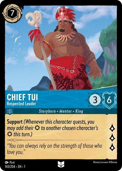 Chief Tui - Respected Leader (143/204) (The First Chapter)