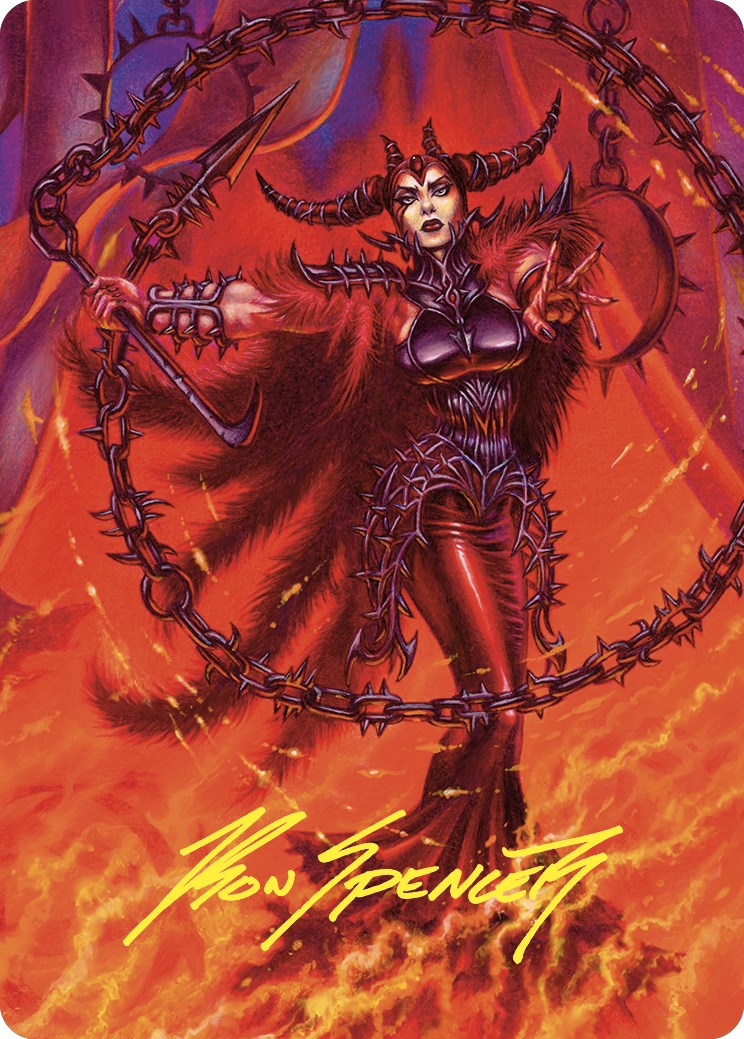 Deadly Rollick Art Card (Gold-Stamped Signature) (63) [Commander Masters]