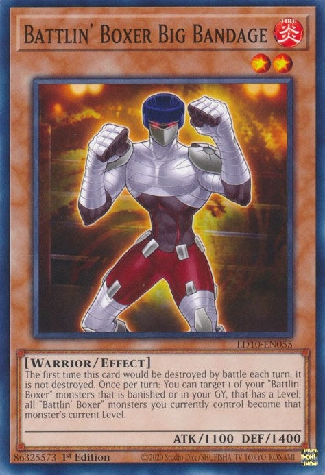 Battlin' Boxer Big Bandage (LD10-EN055) (Legendary Duelists: Soulburning Volcano)