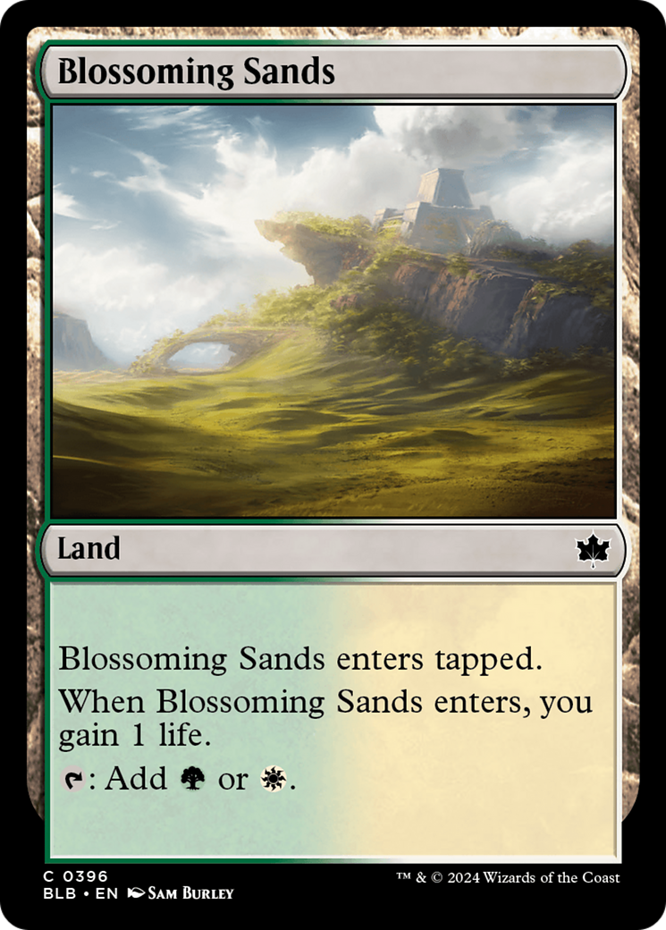 Blossoming Sands (396) [Bloomburrow]