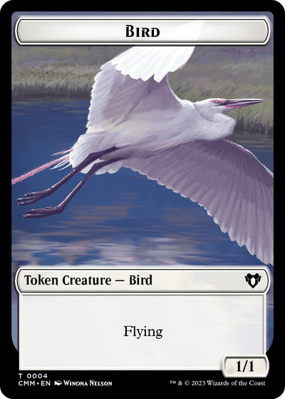 Bird // Insect Double-Sided Token (4 // 33) (Commander Masters)