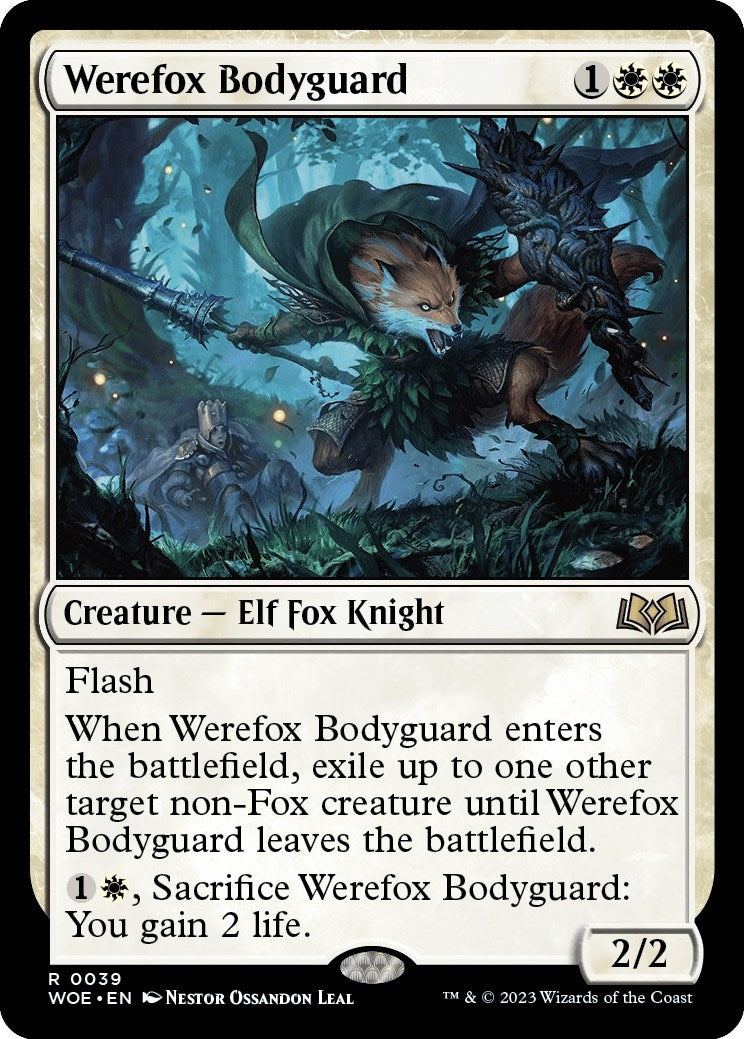 Werefox Bodyguard [Wilds of Eldraine]