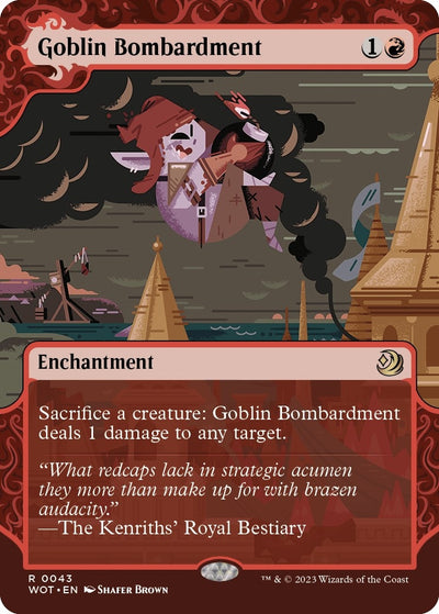 Goblin Bombardment (43) (Wilds of Eldraine: Enchanting Tales)