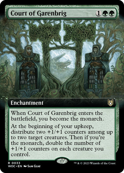 Court of Garenbrig (Extended Art) (33) (Commander: Wilds of Eldraine)
