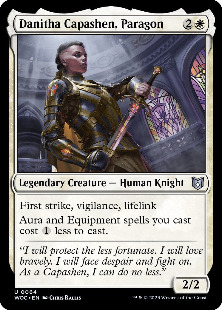 Danitha Capashen, Paragon (64) [Wilds of Eldraine]