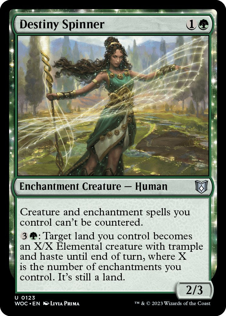 Destiny Spinner (123) [Wilds of Eldraine]