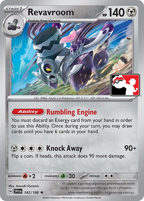 Image for Revavroom (142/198) [Prize Pack Series Cards] - Pokemon