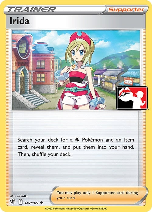 Image for Irida (147/189) [Prize Pack Series Cards] - Pokemon