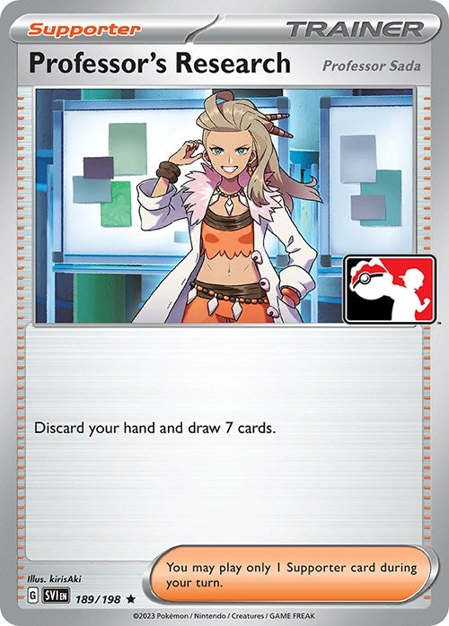 Image for Professor's Research (189/198) [Prize Pack Series Cards] - Pokemon