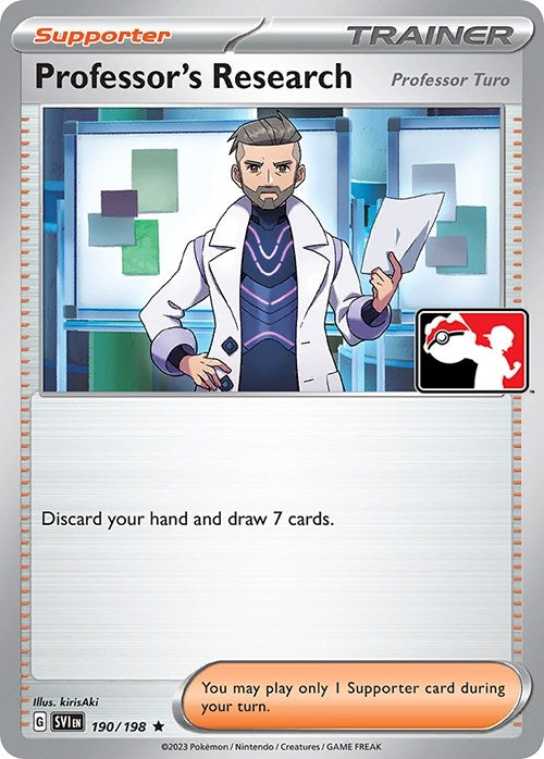 Image for Professor's Research (190/198) [Prize Pack Series Cards] - Pokemon