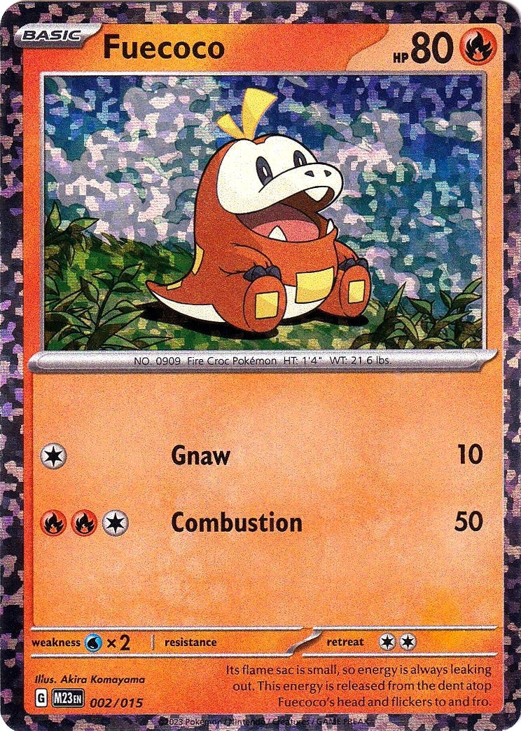 Image for Fuecoco (002/015) [McDonald's Promos 2023] - Pokemon