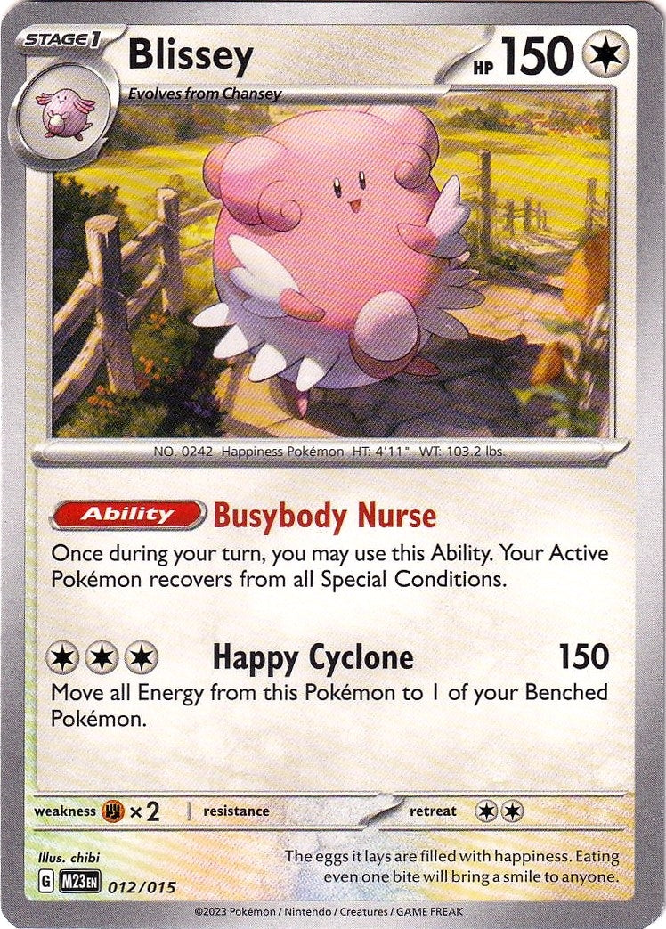 Blissey (012/015) [McDonald's Promos 2023]