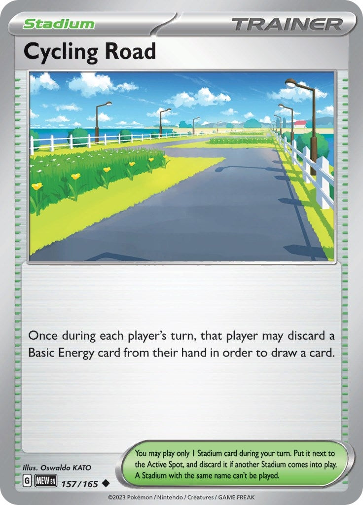Image for Cycling Road (157/165) [SV: Scarlet & Violet 151] - Pokemon