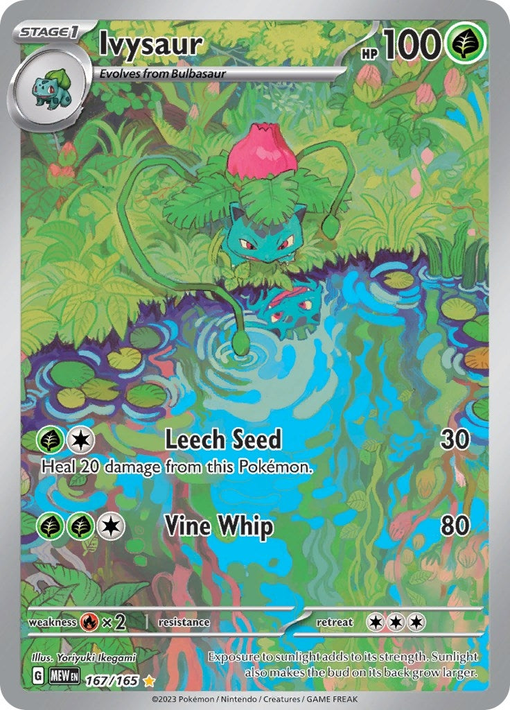 Image for Ivysaur (167/165) [SV: Scarlet & Violet 151] - Pokemon
