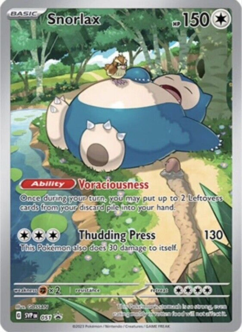Image for Snorlax - 051 (051) [SV: Scarlet & Violet Promo Cards] - Pokemon