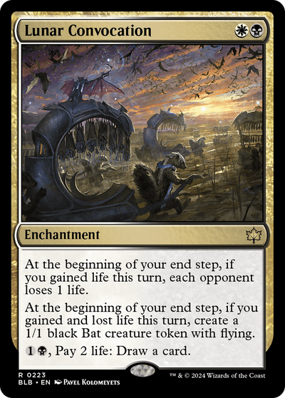 Lunar Convocation (223) (Bloomburrow)