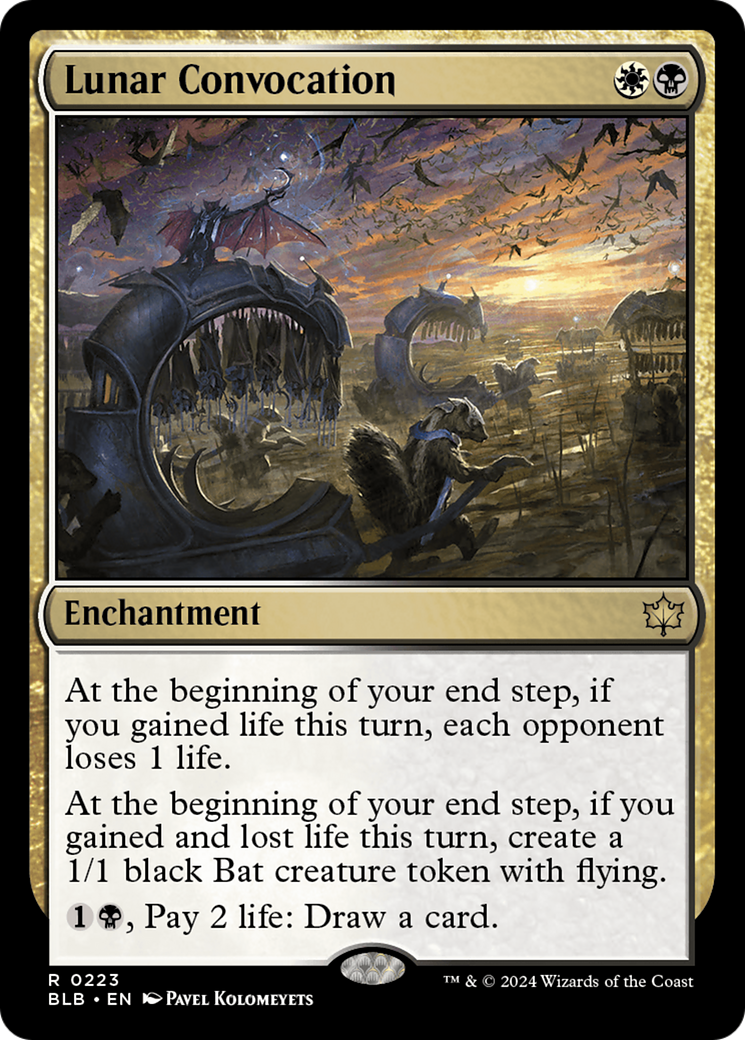 Lunar Convocation (223) (Bloomburrow)